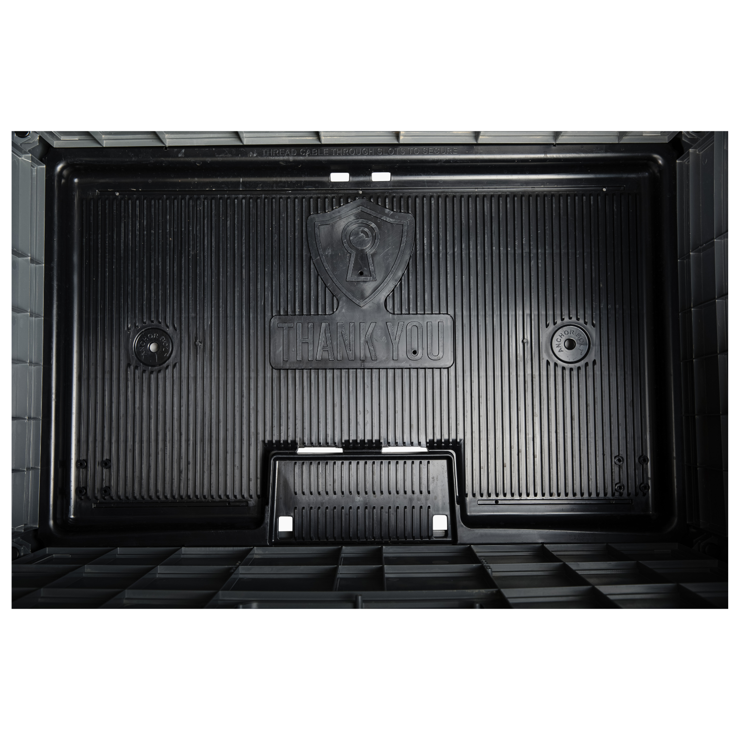 View inside the delivery box