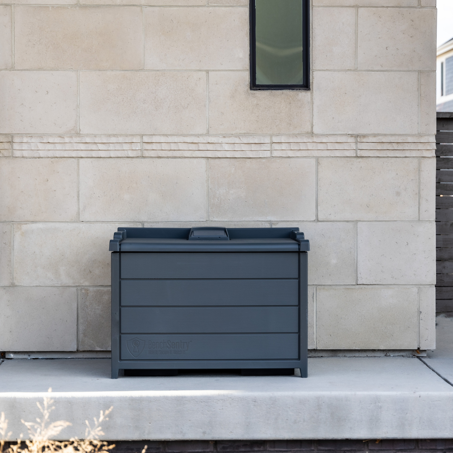 Delivery Box outside a house
